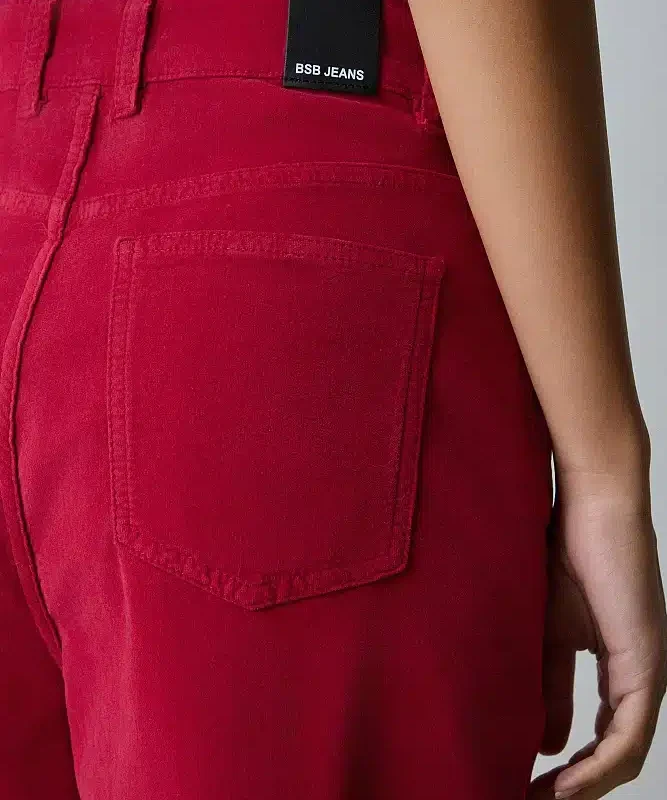 Βελούδινο παντελόνι Tania 052-212835 BSB FASHION