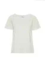 T-shirt με κέντημα στους ώμους 053-110041