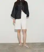 Denim oversized πουκάμισο 053-216901