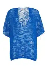 Oversized V πουλόβερ 053-260016