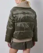 BSB BSBΓυναικείο Puffer Μπουφάν Khaki 054-217012