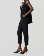 BSB Cropped cigarette παντελόνι σε μαύρο χρώμα ΜΑΥΡΟ 0056-0112001-80