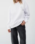 BSB Oversized φούτερ λευκό 0056-0210097-02
